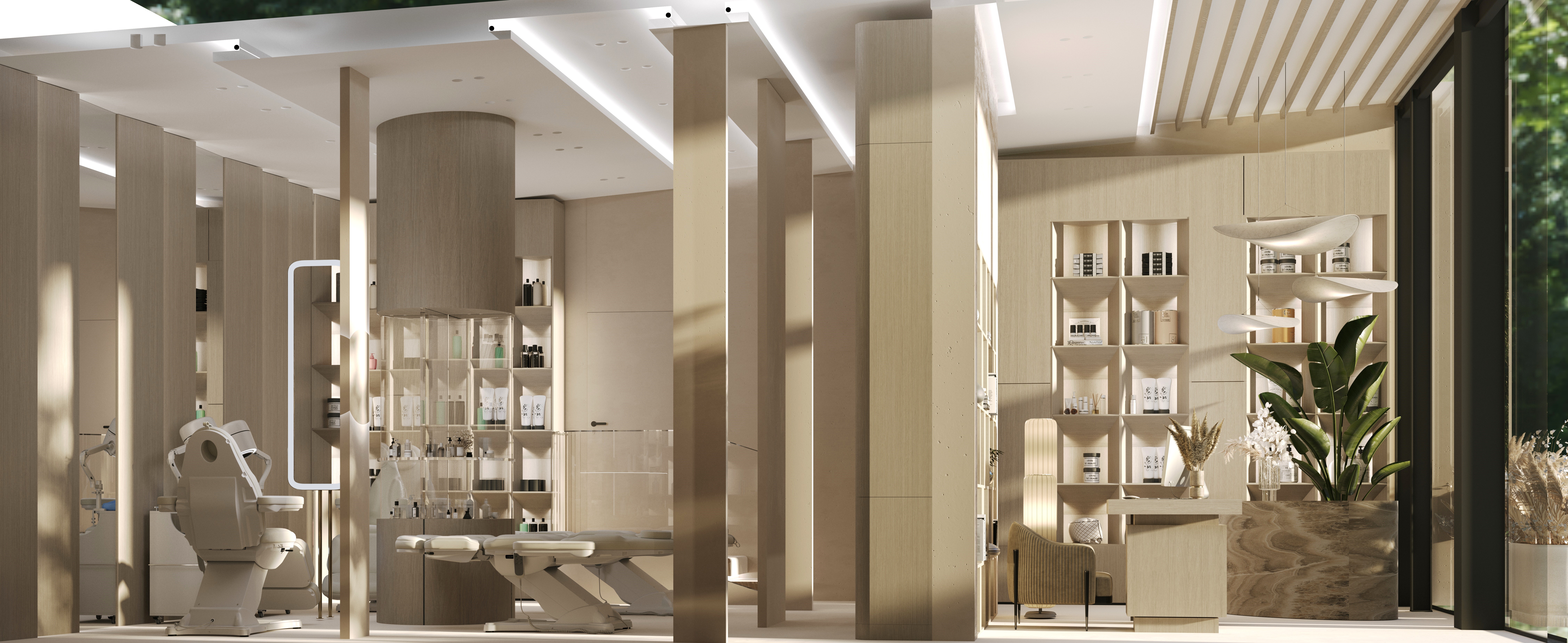 Anywell Salon — Interior