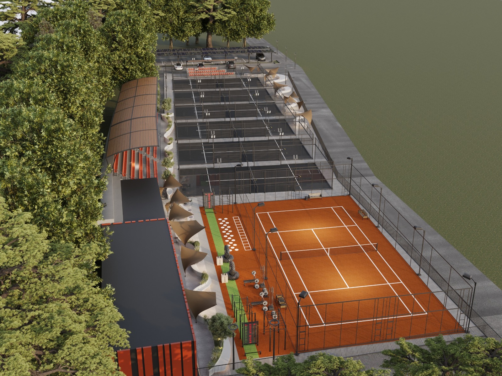 Outdoor Training & Courts